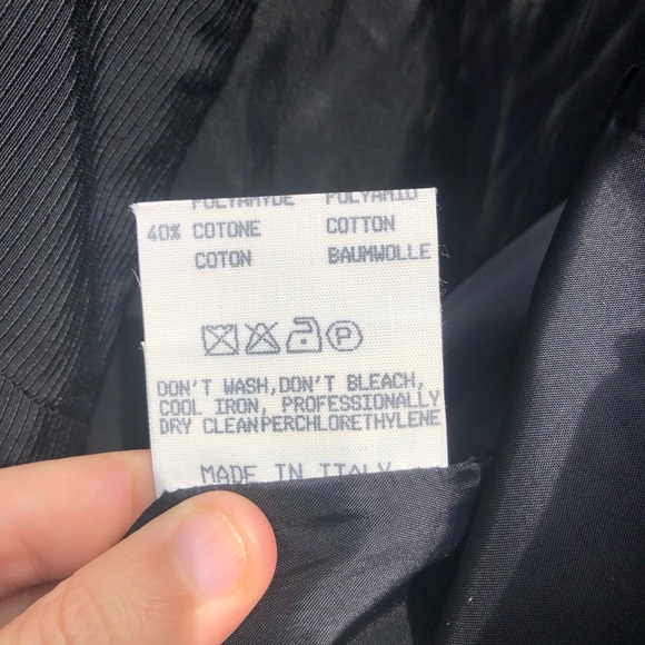 Piano Piano Dolce Carlotta Tiered Maxi Dress Size 12 Black Deadstock Sleeveless - Picture 14 of 15